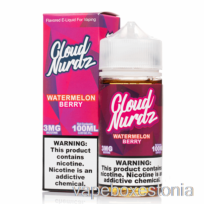Vape Box Estonia Arbuus Mari - Pilv Nurdz - 100ml 0mg